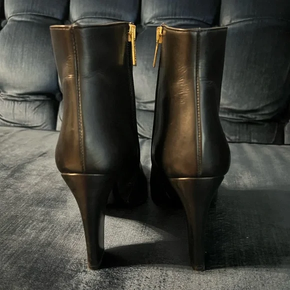 Ankle Leather Boots - Picture 3 of 5